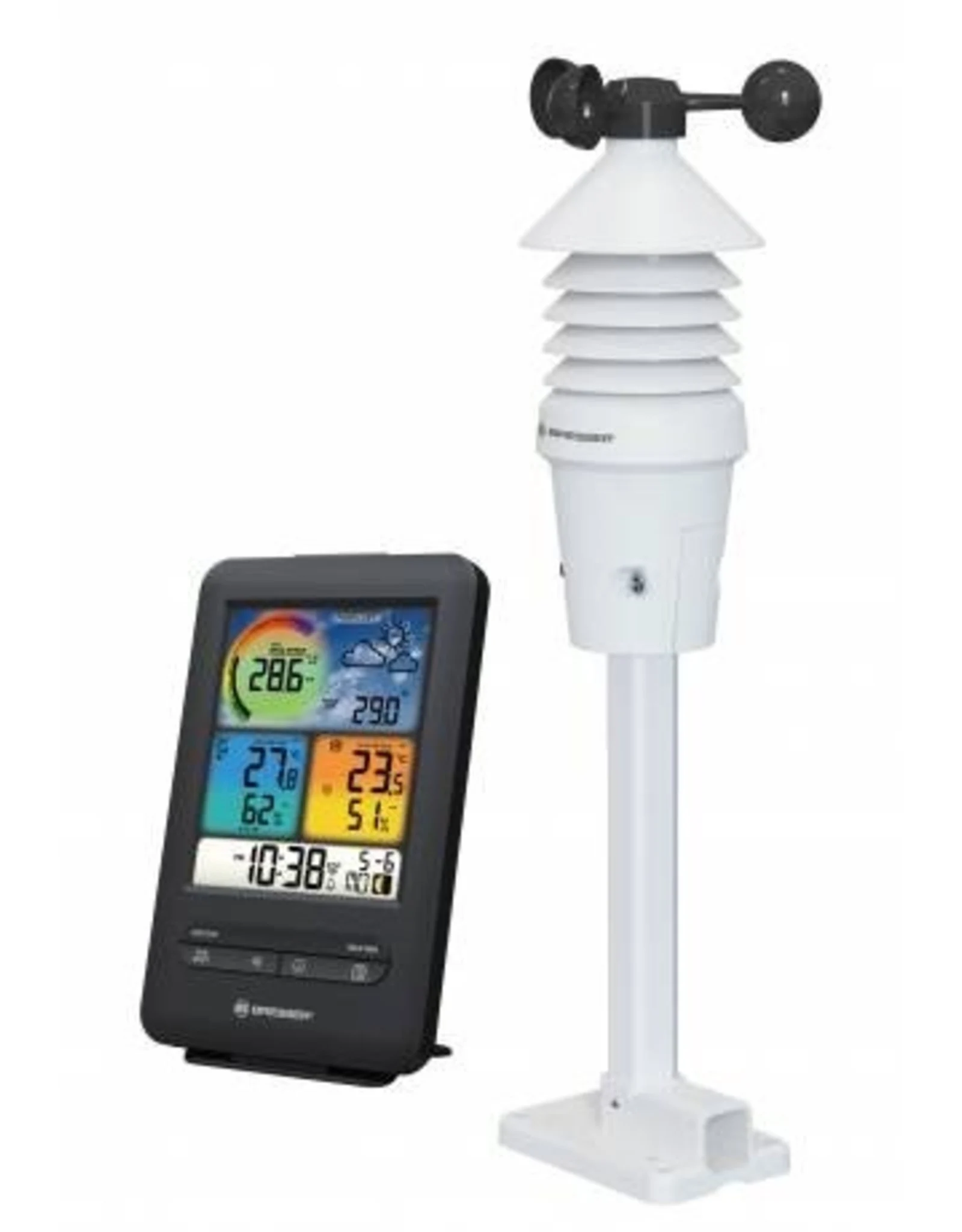 Bresser WIFI Colour weather station with 3-in-1 wind sensor